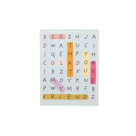 "Crossword" Card